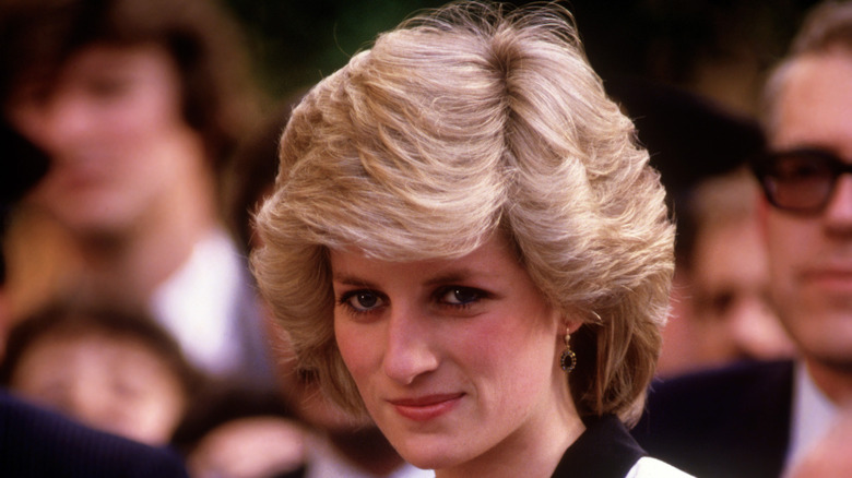 Princess Diana smiling