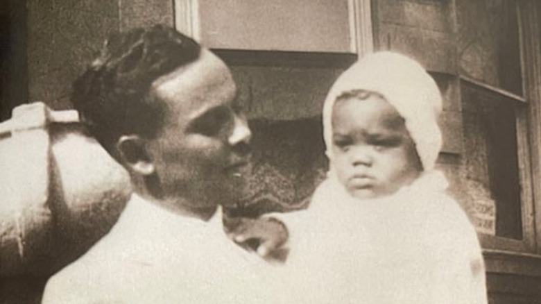 young Quincy Jones with his father