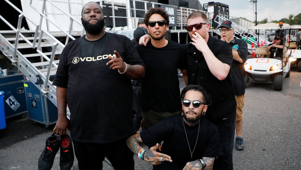 zack de la rocha with run the jewels