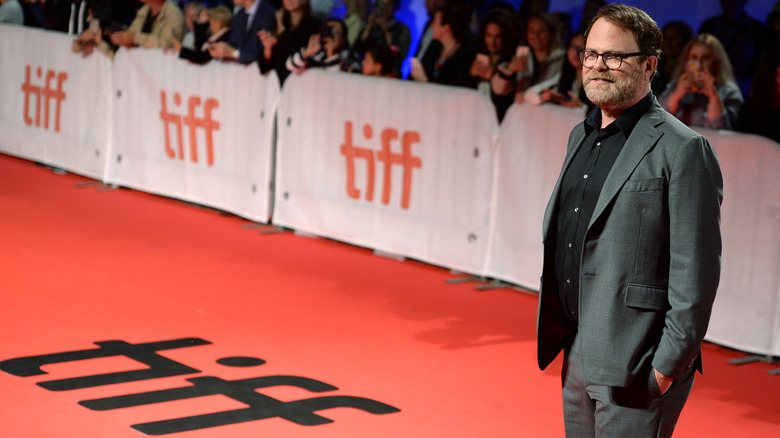 Rainn Wilson on the red carpet