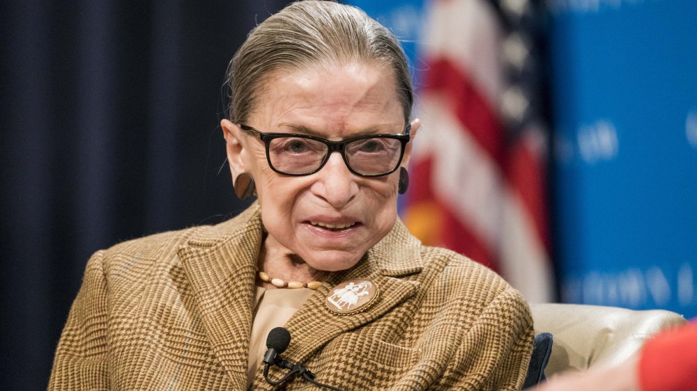 Ruth Bader Ginsburg in February 2020