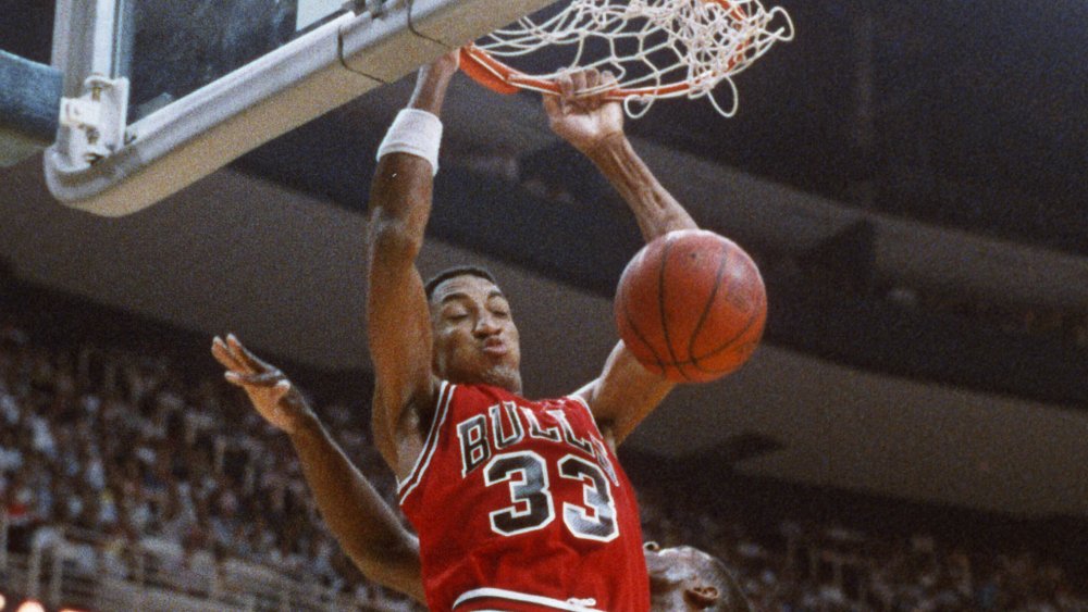 Scottie Pippen Dunking