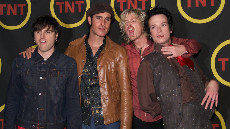 Stone Temple Pilots pose for band photo