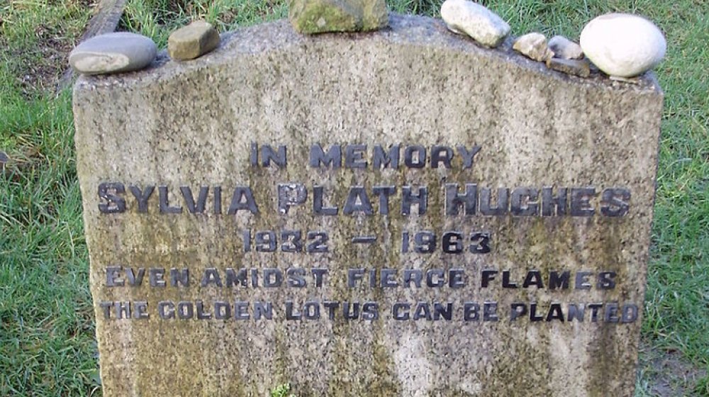 Sylvia Plath's grave