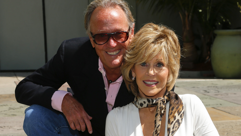 Peter Fonda and Jane Fonda