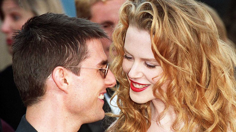 Tom Cruise and Nicole Kidman share a smile