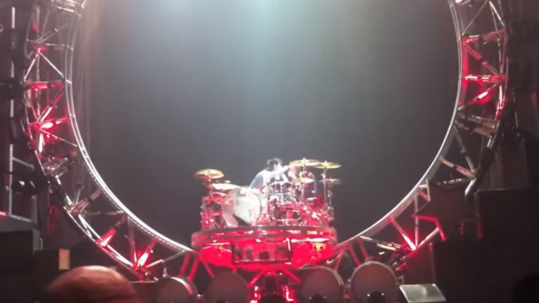 Tommy Lee and the drum coaster