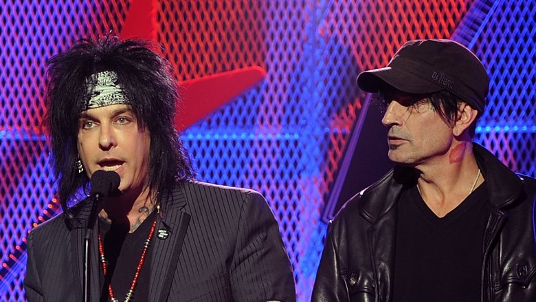 Nikki Sixx and Tommy Lee