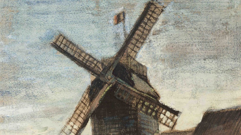 Le Moulin de Blute-fin by Vincent van Gogh 1886