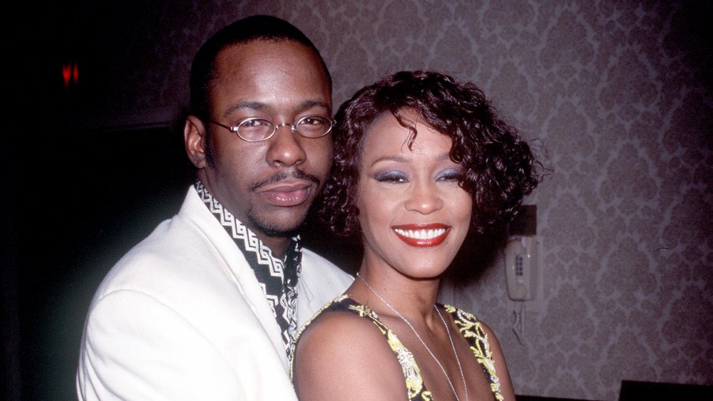 Whitney Houston and Bobby Brown