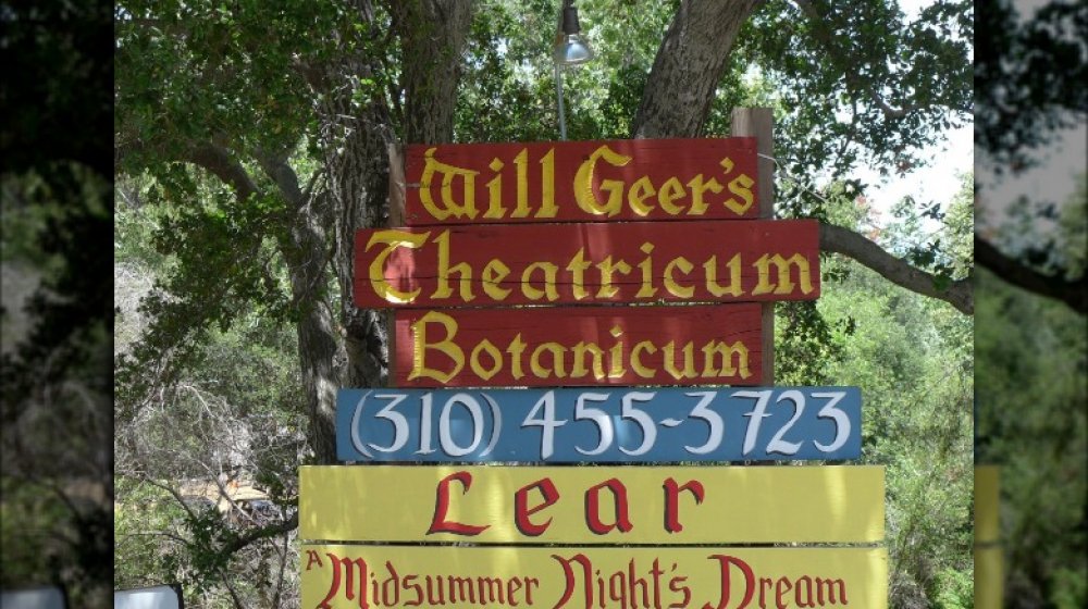 Will Geer's theater in Topanga today 