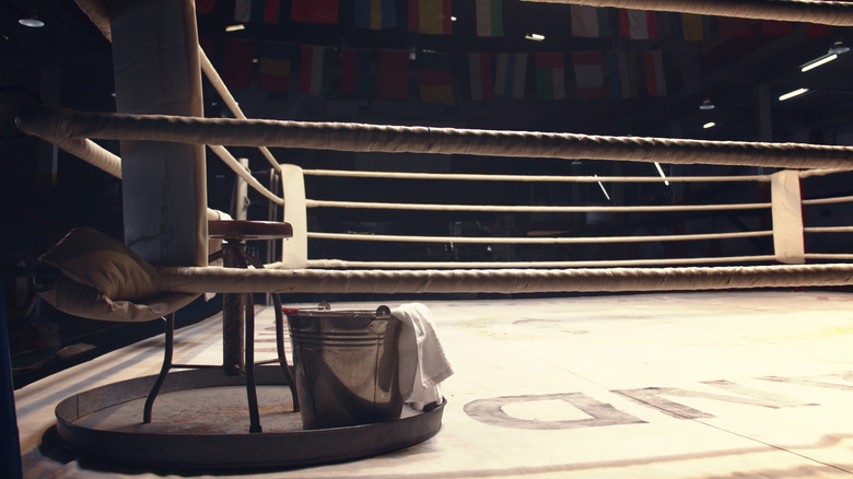 A boxing ring