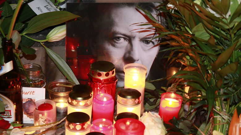 David Bowie memorial in Berlin