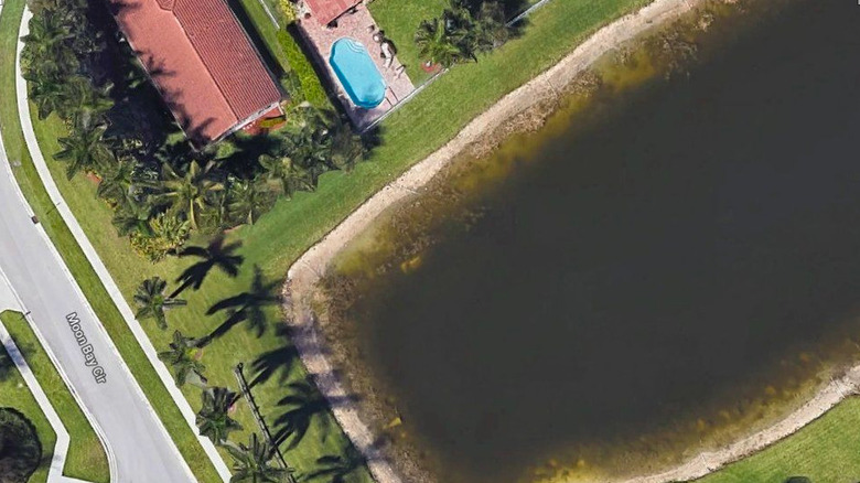 Submerged car in Florida