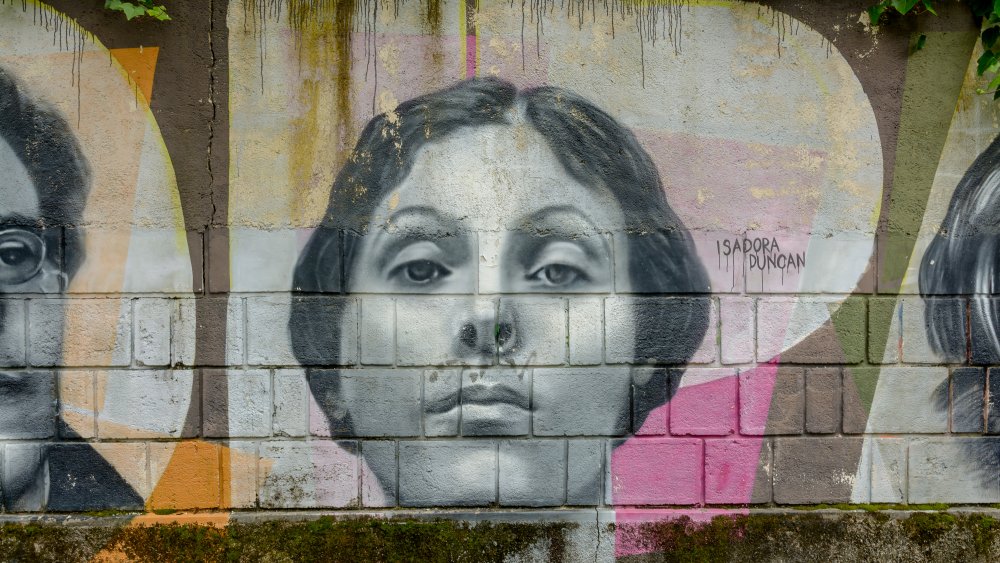 Graffiti of Isadora Duncan