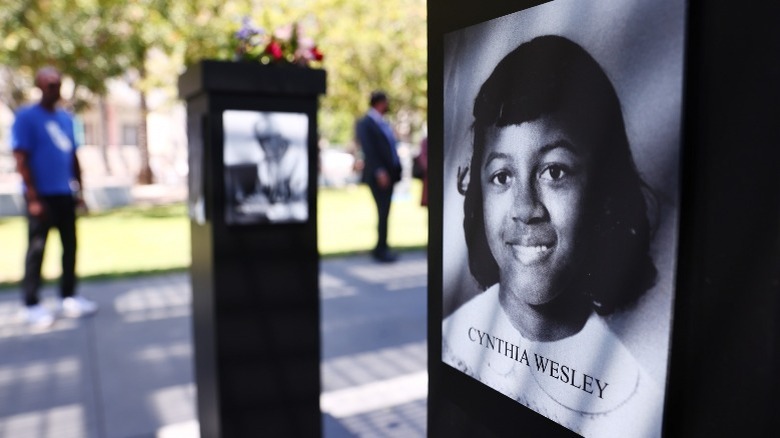 Cynthia Wesley photograph on display