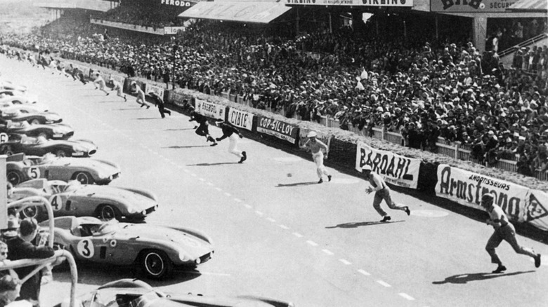 1955 Le Mans race start