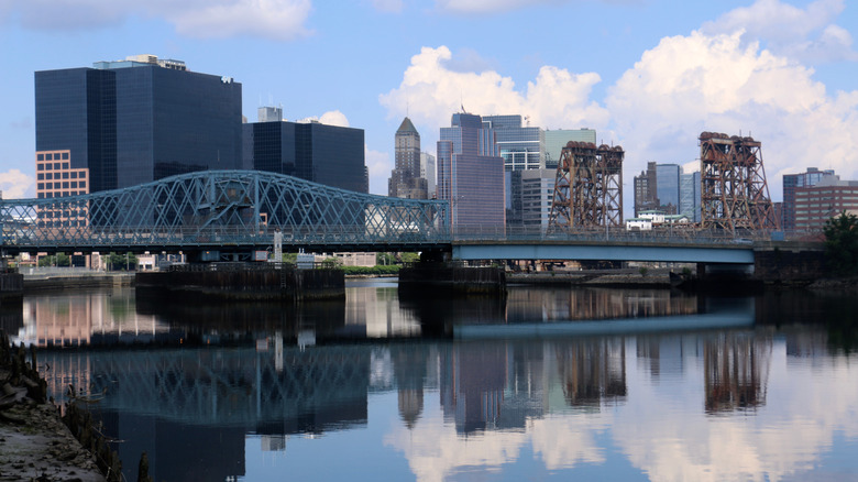 skyline of newark