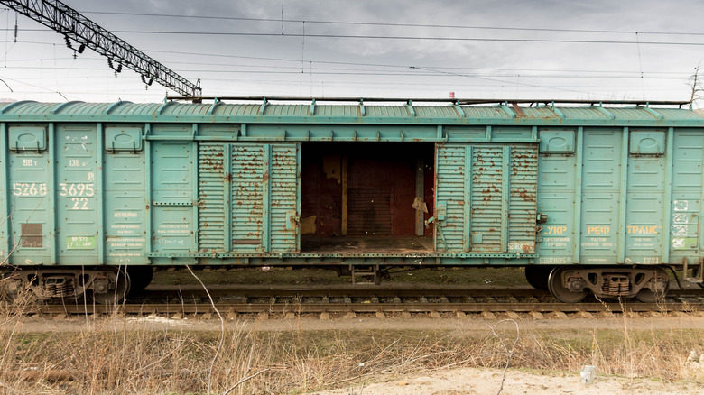 Boxcar train