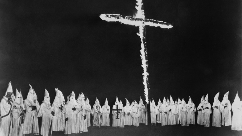 KKK rally