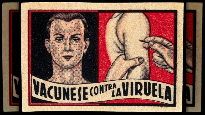 Image encouraging smallpox vaccination