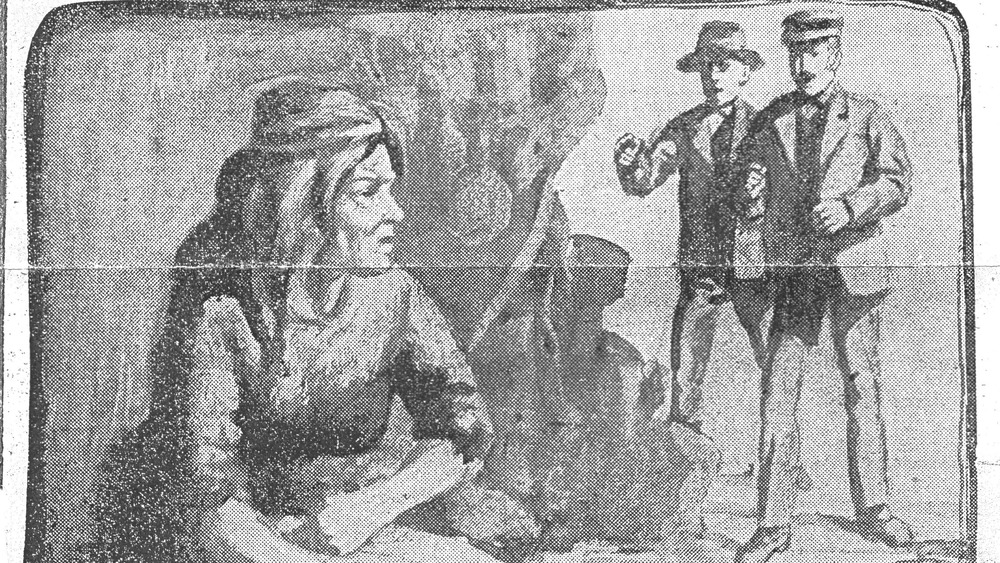  Illustration of the Lone Woman