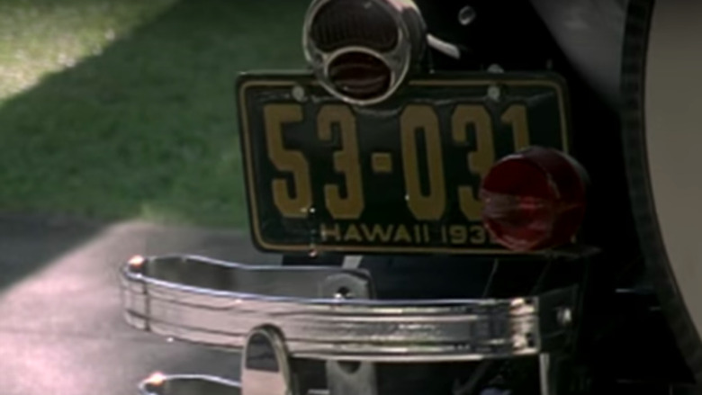 Hawaiian license plate