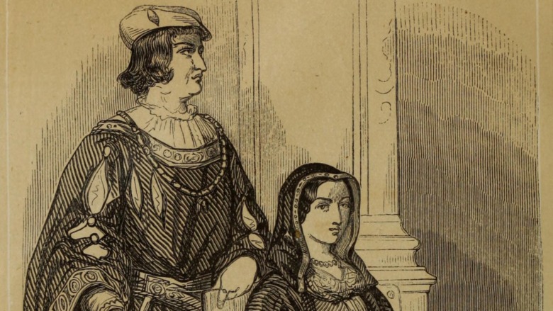 Philip and Joanna, 1862 print