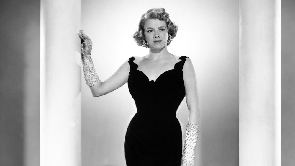 Rosemary Clooney in black evening dress