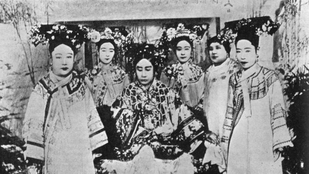 Chinese Qing dynasty Regent, the Dowager Empress Cixi 