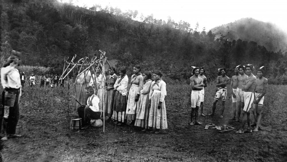 Cherokee reserve in North Carolina 1888 