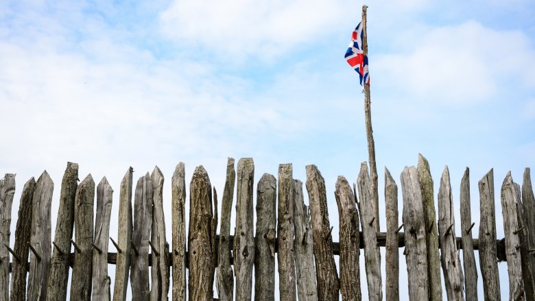 jamestown colony walls