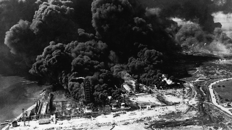 Monsanto Chemical Plant during Texas City Disaster