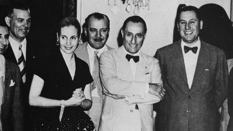 Eva Peron smiling