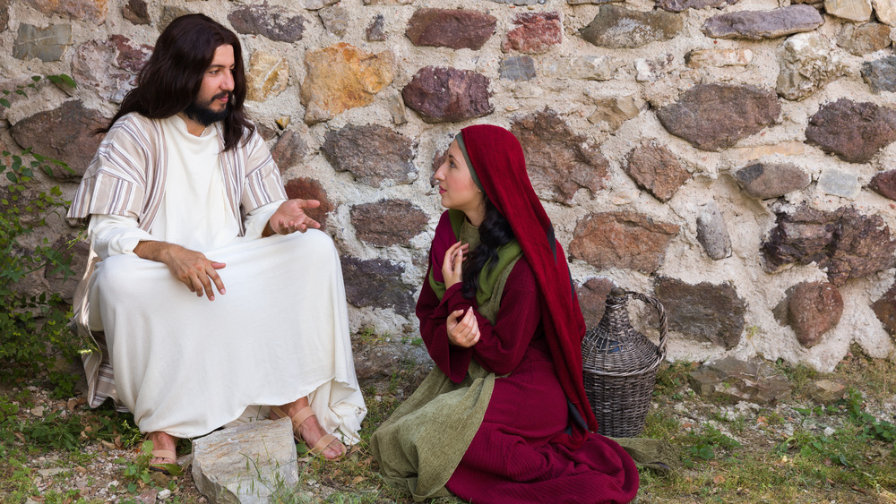 Mary Magdalene and jesus