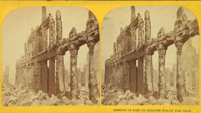 Building after Great Boston Fire 1872