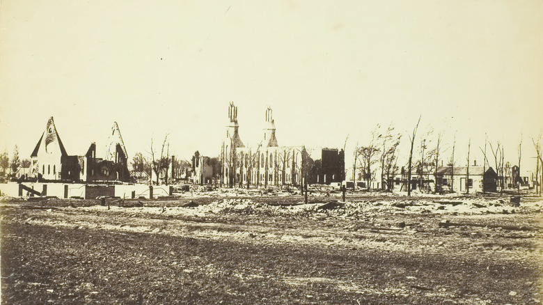 Great Chicago Fire aftermath