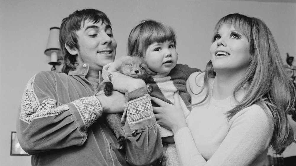 Keith Moon, Kim, and their daughter Amanda