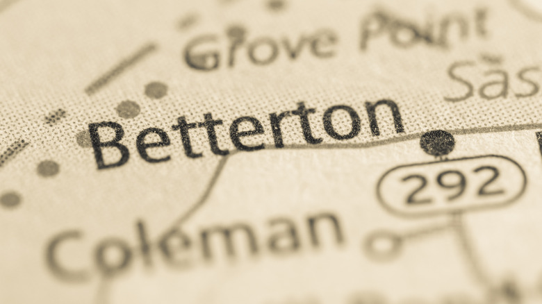 The city of Betterton