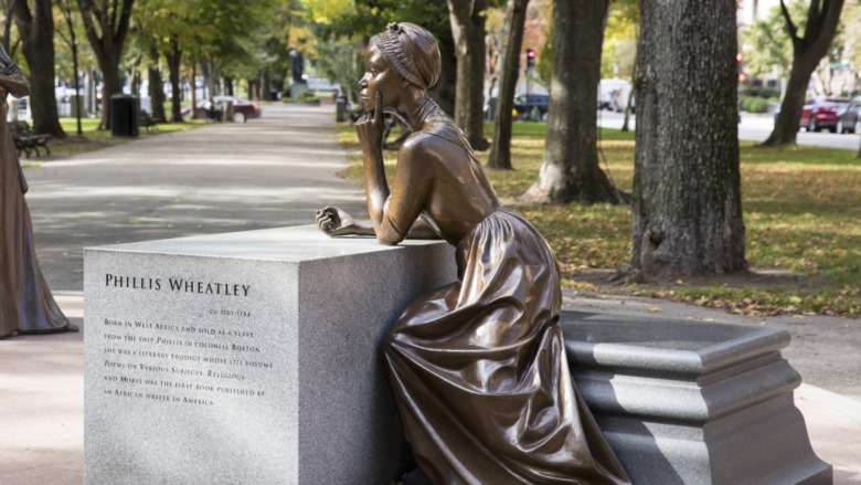 Phillis Wheatley statue, Boston, MA