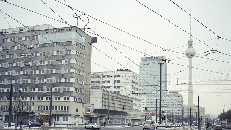 Street view of Berlin, Germany