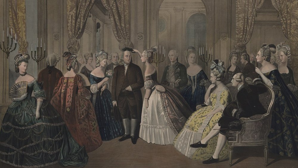 Benjamin Franklin's reception at the court of France, 1778