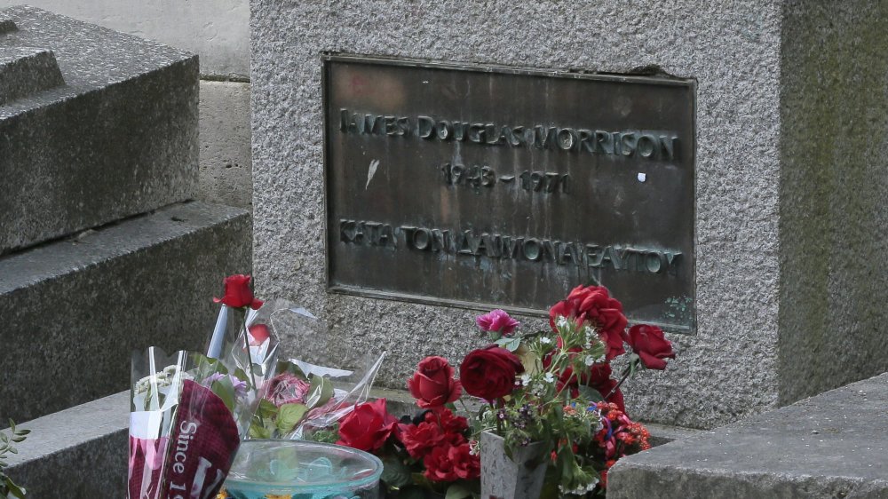 Jim Morrison's grave