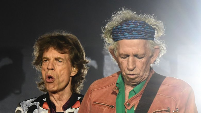 Mick Jagger and Keith Richards