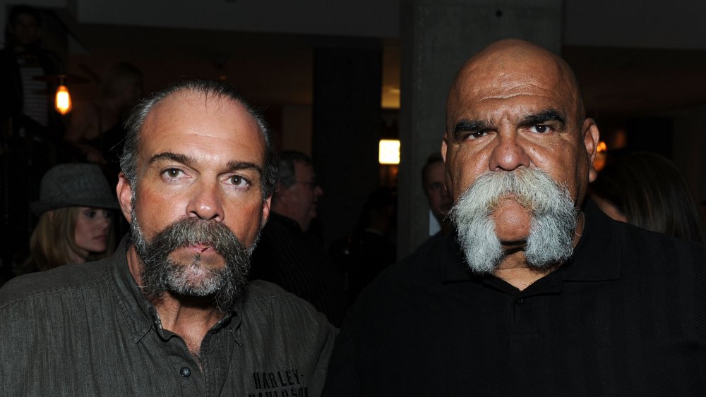 "Machine Gun Preacher" Sam Childers and Big Al Aceves, founders of the Mongols MC