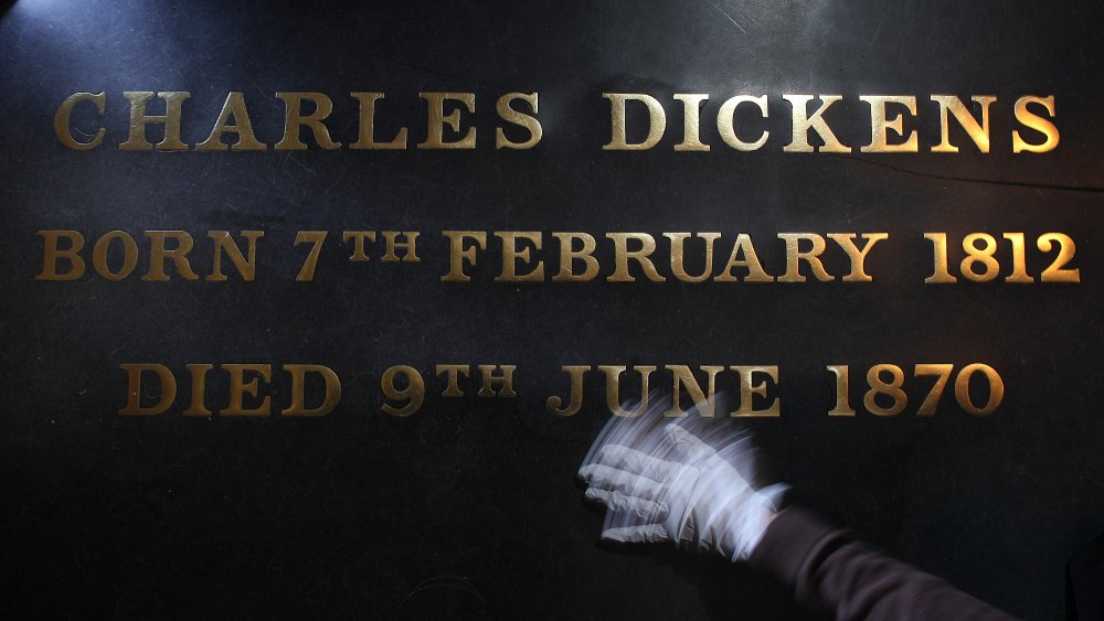 Charles Dickens' Gravestone