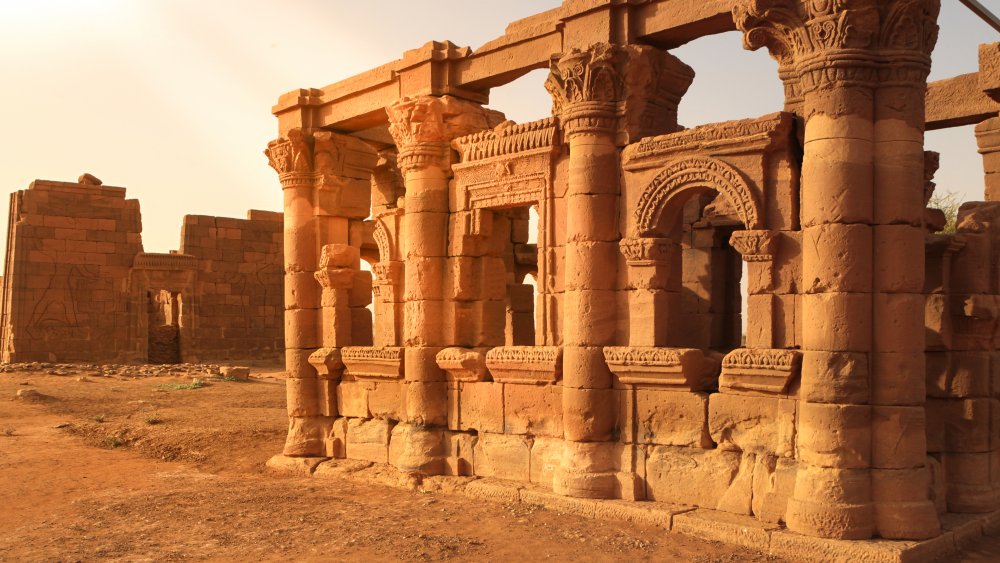 Kushite ruins in Meroe