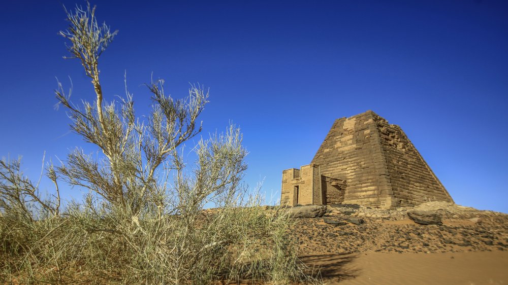 Meroitic pyramid