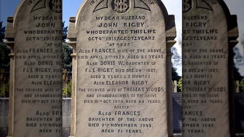 Eleanor Rigby's grave