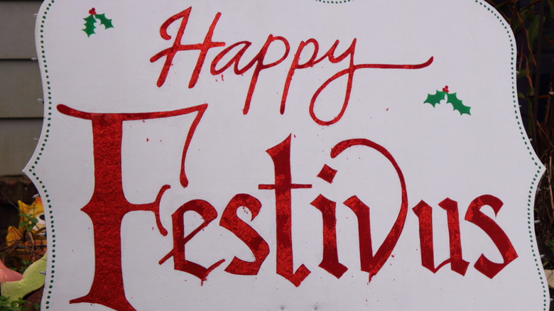 Happy Festivus sign